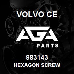 983143 Volvo CE HEXAGON SCREW | AGA Parts