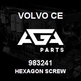 983241 Volvo CE HEXAGON SCREW | AGA Parts