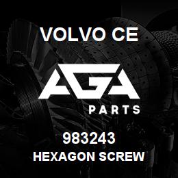 983243 Volvo CE HEXAGON SCREW | AGA Parts