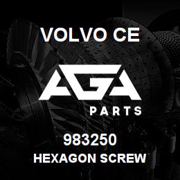 983250 Volvo CE HEXAGON SCREW | AGA Parts