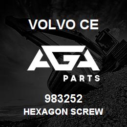 983252 Volvo CE HEXAGON SCREW | AGA Parts