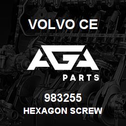 983255 Volvo CE HEXAGON SCREW | AGA Parts