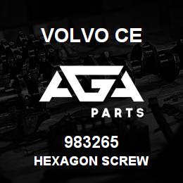 983265 Volvo CE HEXAGON SCREW | AGA Parts