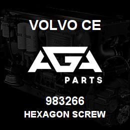 983266 Volvo CE HEXAGON SCREW | AGA Parts