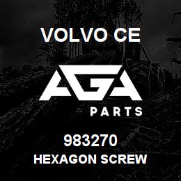 983270 Volvo CE HEXAGON SCREW | AGA Parts