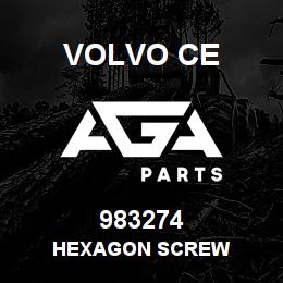 983274 Volvo CE HEXAGON SCREW | AGA Parts
