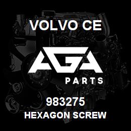 983275 Volvo CE HEXAGON SCREW | AGA Parts