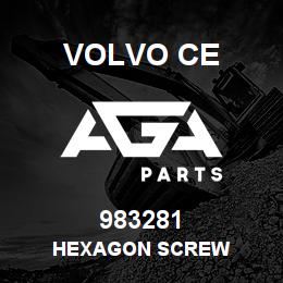 983281 Volvo CE HEXAGON SCREW | AGA Parts
