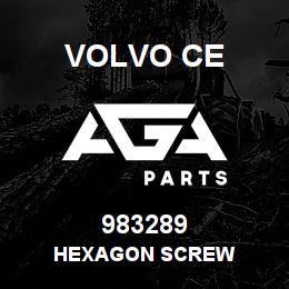 983289 Volvo CE HEXAGON SCREW | AGA Parts