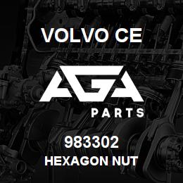983302 Volvo CE HEXAGON NUT | AGA Parts