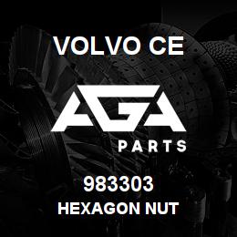 983303 Volvo CE HEXAGON NUT | AGA Parts