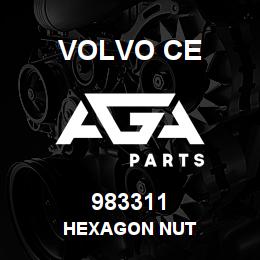 983311 Volvo CE HEXAGON NUT | AGA Parts