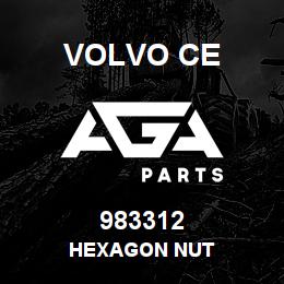 983312 Volvo CE HEXAGON NUT | AGA Parts