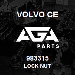 983315 Volvo CE LOCK NUT | AGA Parts