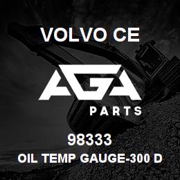 98333 Volvo CE OIL TEMP GAUGE-300 DEG | AGA Parts