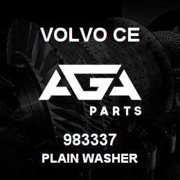 983337 Volvo CE PLAIN WASHER | AGA Parts