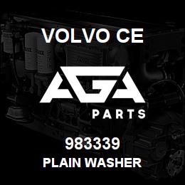 983339 Volvo CE PLAIN WASHER | AGA Parts