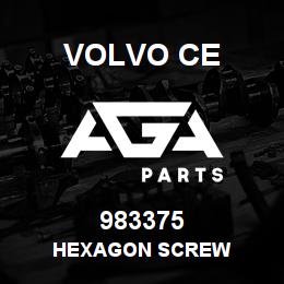 983375 Volvo CE HEXAGON SCREW | AGA Parts