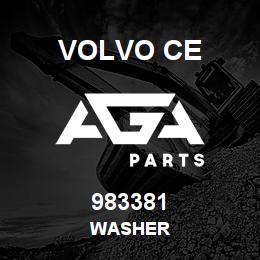 983381 Volvo CE WASHER | AGA Parts