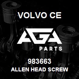 983663 Volvo CE ALLEN HEAD SCREW | AGA Parts