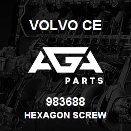 983688 Volvo CE HEXAGON SCREW | AGA Parts
