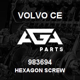 983694 Volvo CE HEXAGON SCREW | AGA Parts
