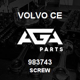 983743 Volvo CE SCREW | AGA Parts