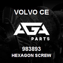 983893 Volvo CE HEXAGON SCREW | AGA Parts