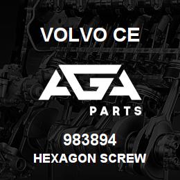 983894 Volvo CE HEXAGON SCREW | AGA Parts