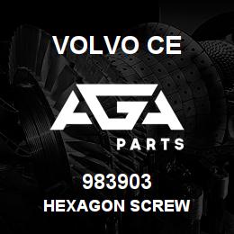 983903 Volvo CE HEXAGON SCREW | AGA Parts