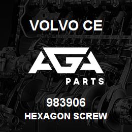 983906 Volvo CE HEXAGON SCREW | AGA Parts