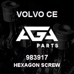 983917 Volvo CE HEXAGON SCREW | AGA Parts