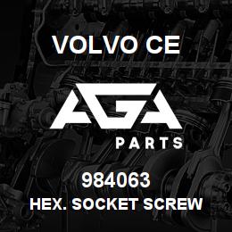 984063 Volvo CE HEX. SOCKET SCREW | AGA Parts