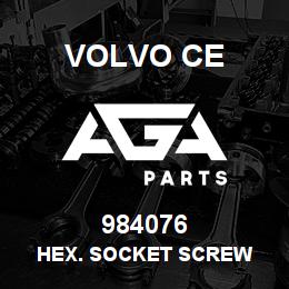 984076 Volvo CE HEX. SOCKET SCREW | AGA Parts