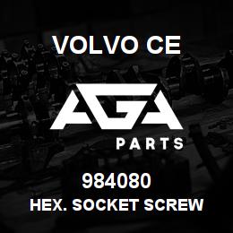 984080 Volvo CE HEX. SOCKET SCREW | AGA Parts