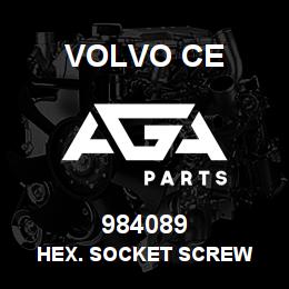 984089 Volvo CE HEX. SOCKET SCREW | AGA Parts