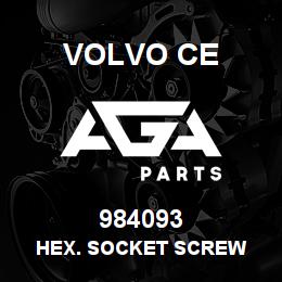 984093 Volvo CE HEX. SOCKET SCREW | AGA Parts