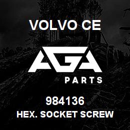 984136 Volvo CE HEX. SOCKET SCREW | AGA Parts