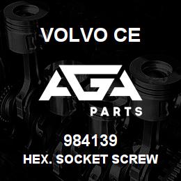 984139 Volvo CE HEX. SOCKET SCREW | AGA Parts