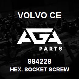 984228 Volvo CE HEX. SOCKET SCREW | AGA Parts