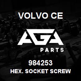 984253 Volvo CE HEX. SOCKET SCREW | AGA Parts