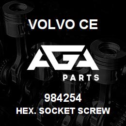 984254 Volvo CE HEX. SOCKET SCREW | AGA Parts