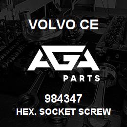 984347 Volvo CE HEX. SOCKET SCREW | AGA Parts