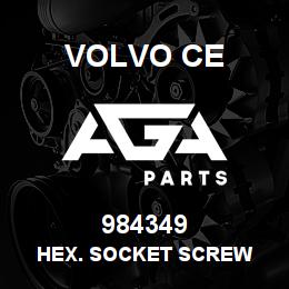984349 Volvo CE HEX. SOCKET SCREW | AGA Parts