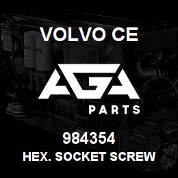 984354 Volvo CE HEX. SOCKET SCREW | AGA Parts