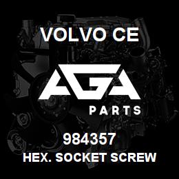 984357 Volvo CE HEX. SOCKET SCREW | AGA Parts