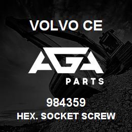 984359 Volvo CE HEX. SOCKET SCREW | AGA Parts