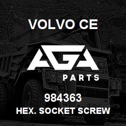 984363 Volvo CE HEX. SOCKET SCREW | AGA Parts