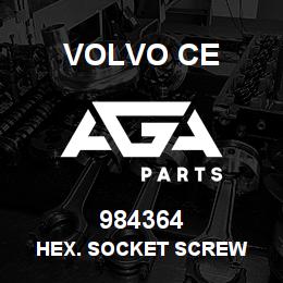 984364 Volvo CE HEX. SOCKET SCREW | AGA Parts