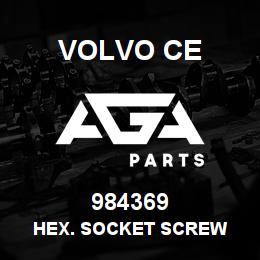 984369 Volvo CE HEX. SOCKET SCREW | AGA Parts